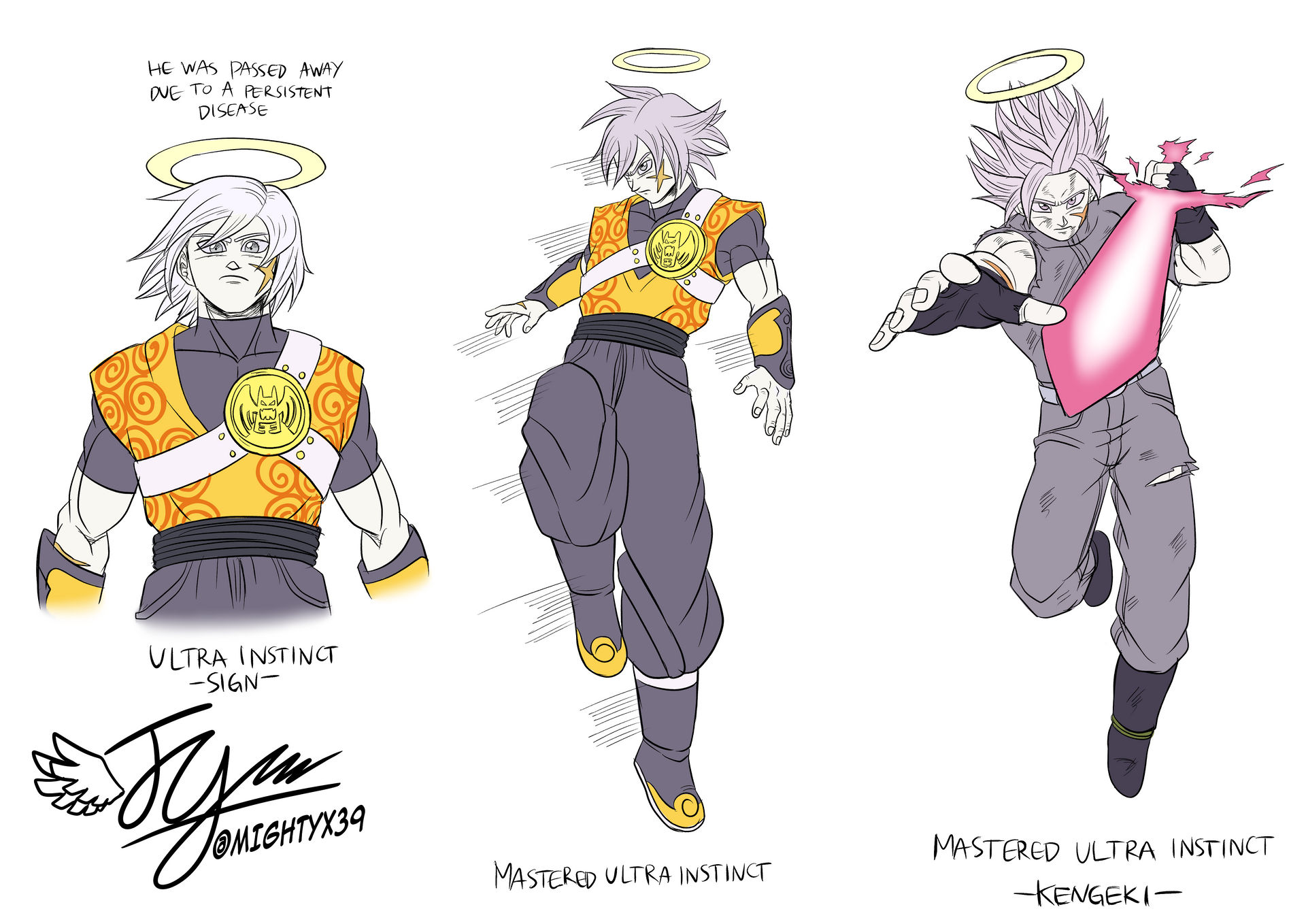 Gilbert Reference Sheet 3 by MightyX39 on DeviantArt