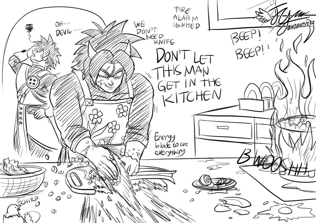 Devil cooking by MightyX39 on DeviantArt