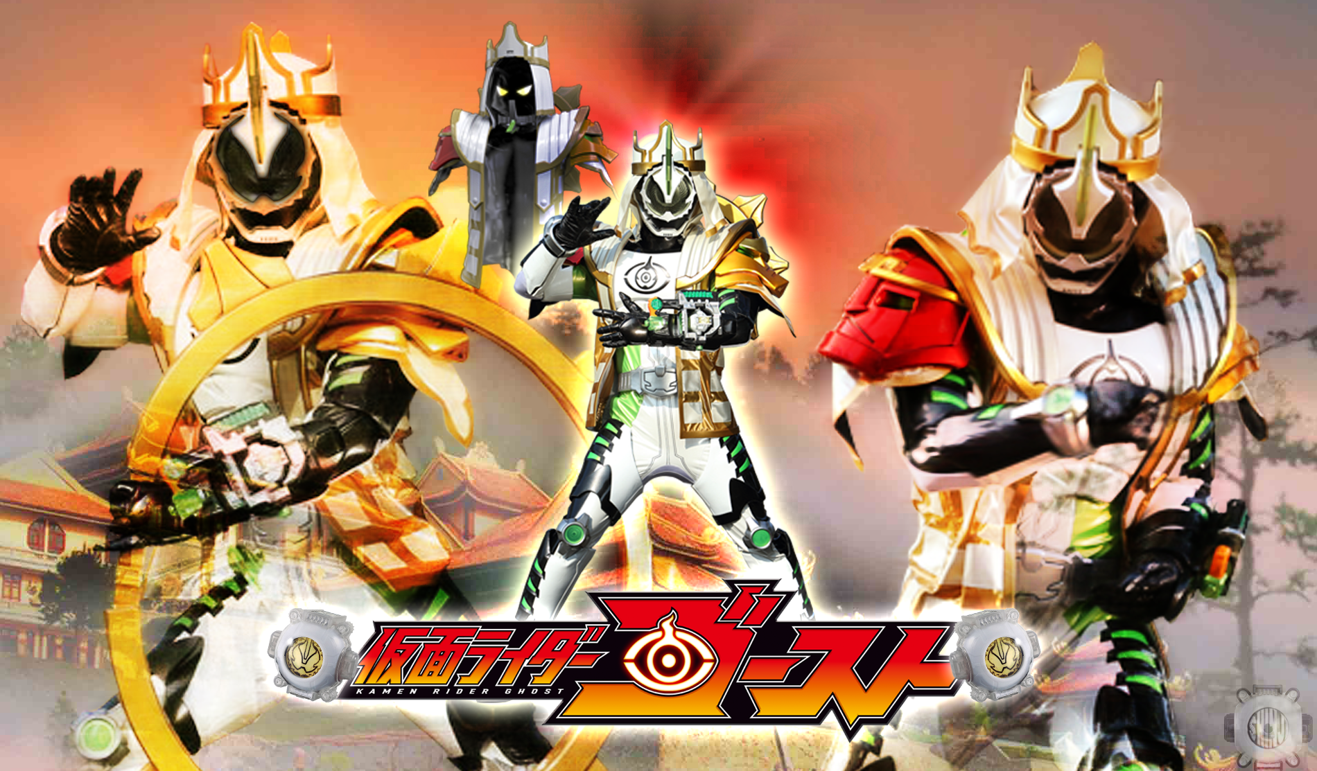 Kamen Rider Necrom Sanzo Damashii Wallpaper By Malecoc On Deviantart