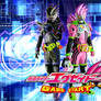 Kamen Rider Ex-Ad VS Genm Action Gamer Wallpaper