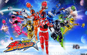 Uchu Sentai Kyuranger Wallpaper ( 2017 )