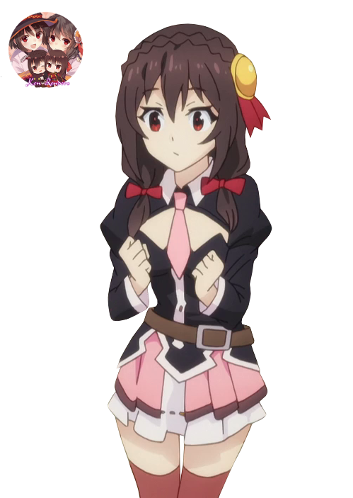 KonoSuba yunyun render by prof-kenny on DeviantArt