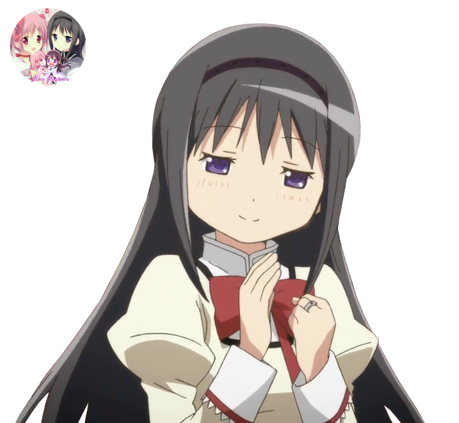 mahou shoujo madoka magica homura akemi render by prof-kenny on DeviantArt