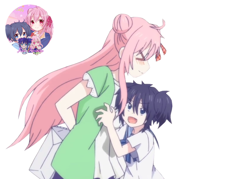 happy sugar life shio x satou render by profkenny on DeviantArt