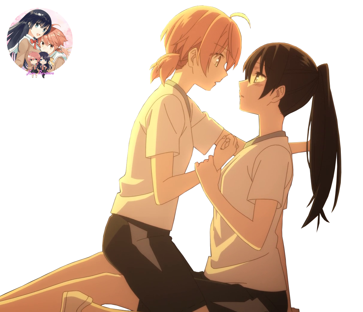 Yagate Kimi ni Naru Yuu Koito x Touko Nanami transparent background PNG  clipart