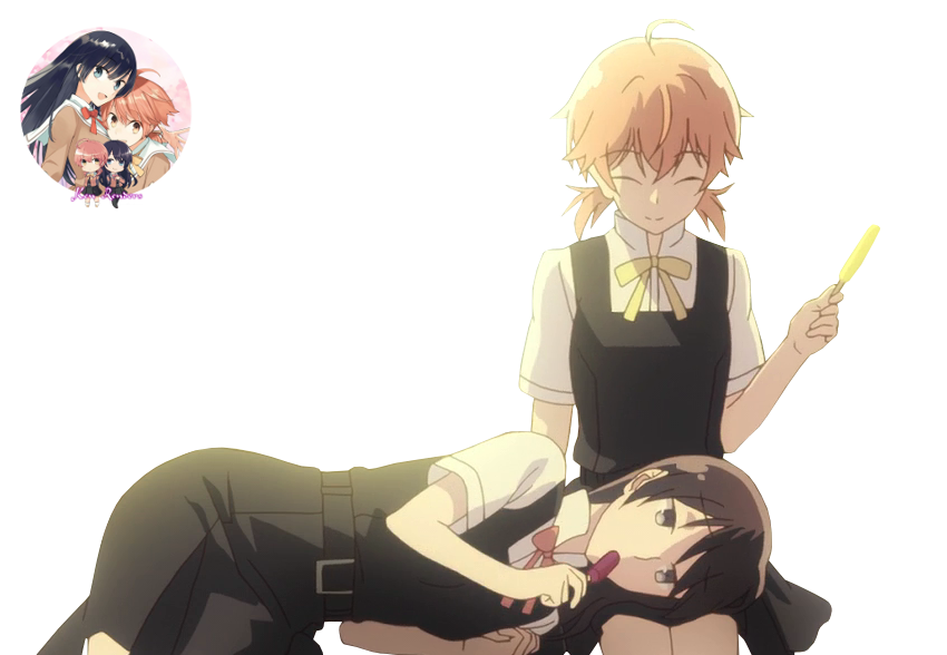 yagate kimi ni naru yuu x nanami render by prof-kenny on DeviantArt