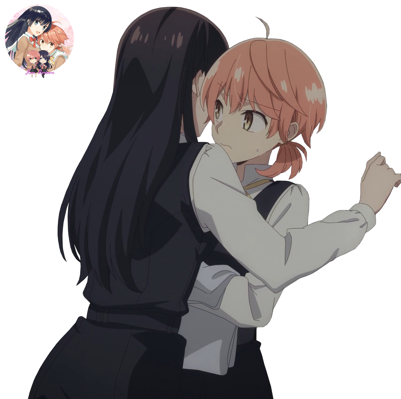 Yagate Kimi ni Naru Yuu Koito x Touko Nanami transparent background PNG  clipart