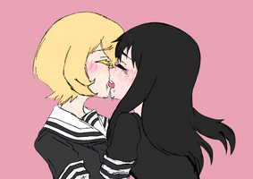 mahou shoujo site yatsumura x aya