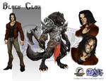 Night Wolf Character Design - Black Claw by RAM-Horn