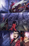 Night Wolf Comic Book Issue #1 Page #3 Color by RAM-Horn