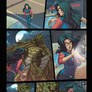 Night Wolf Comic Book Issue #1 Page 17 Colors