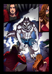 Night Wolf Comic Book Issue #2 Page 24 Colors by RAM-Horn