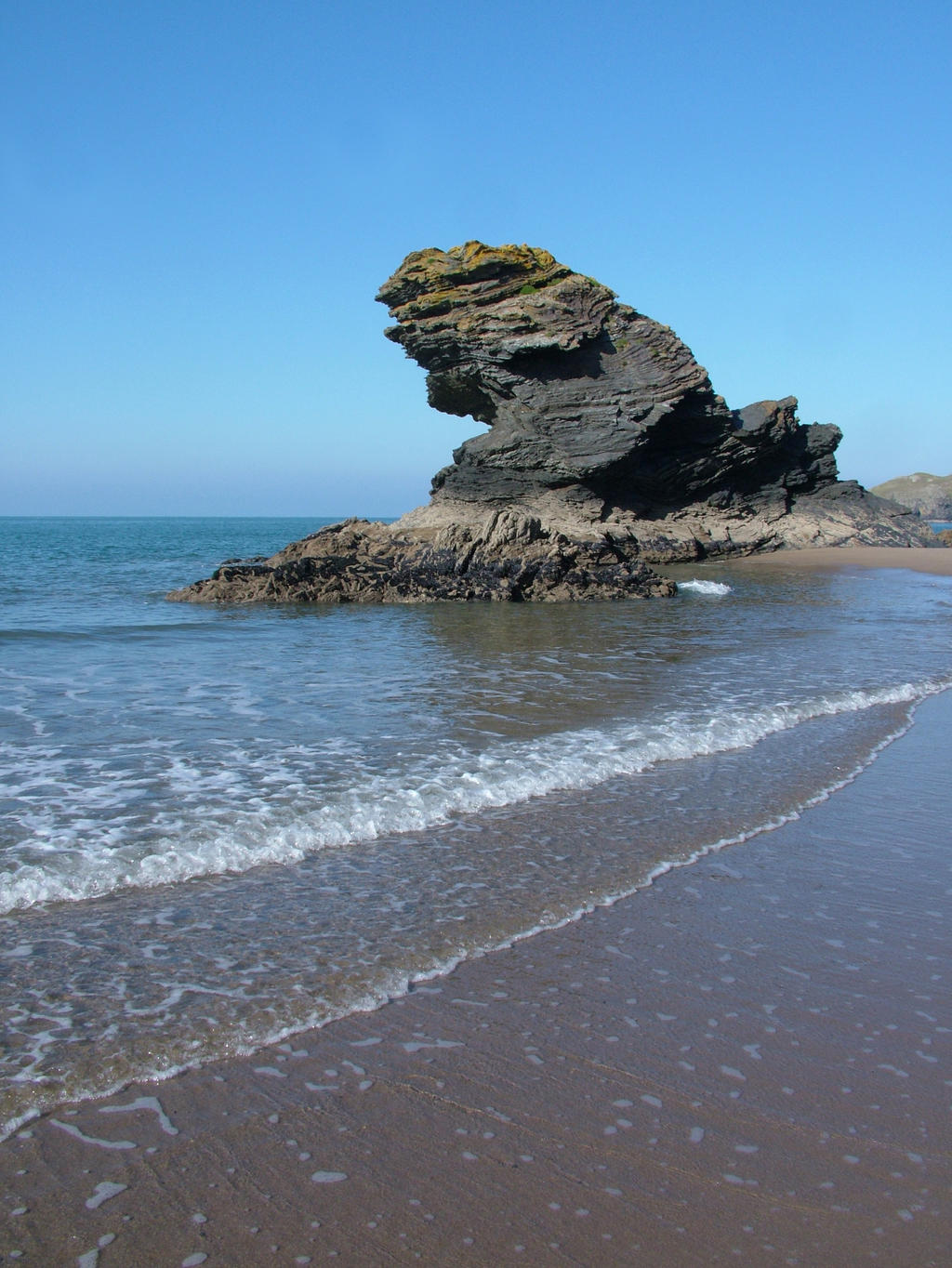 Llangrannog Beach, West Wales