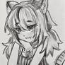 Daily Doodle 1758- Graphite Cat