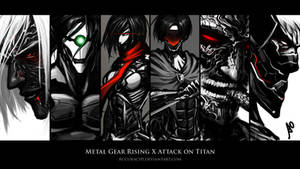 Metal Gear Rising X Attack on Titan Wallpaper