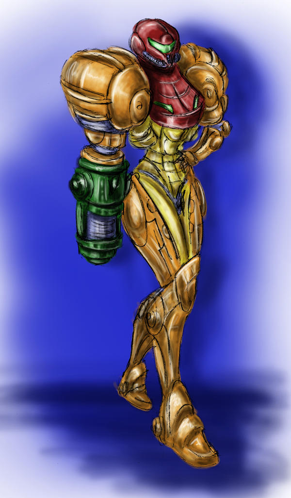 Samus Message Samus with some line by Methiston on DeviantArt