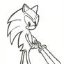 Sonic Lineart 001