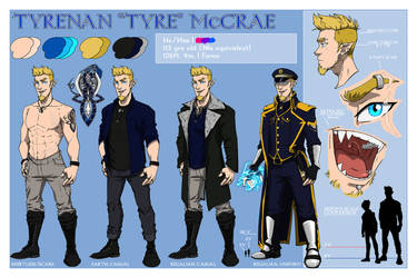 Tyrenan McCrae - Character Reference + Bio