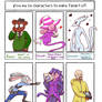 6 Fanarts Twitter thing