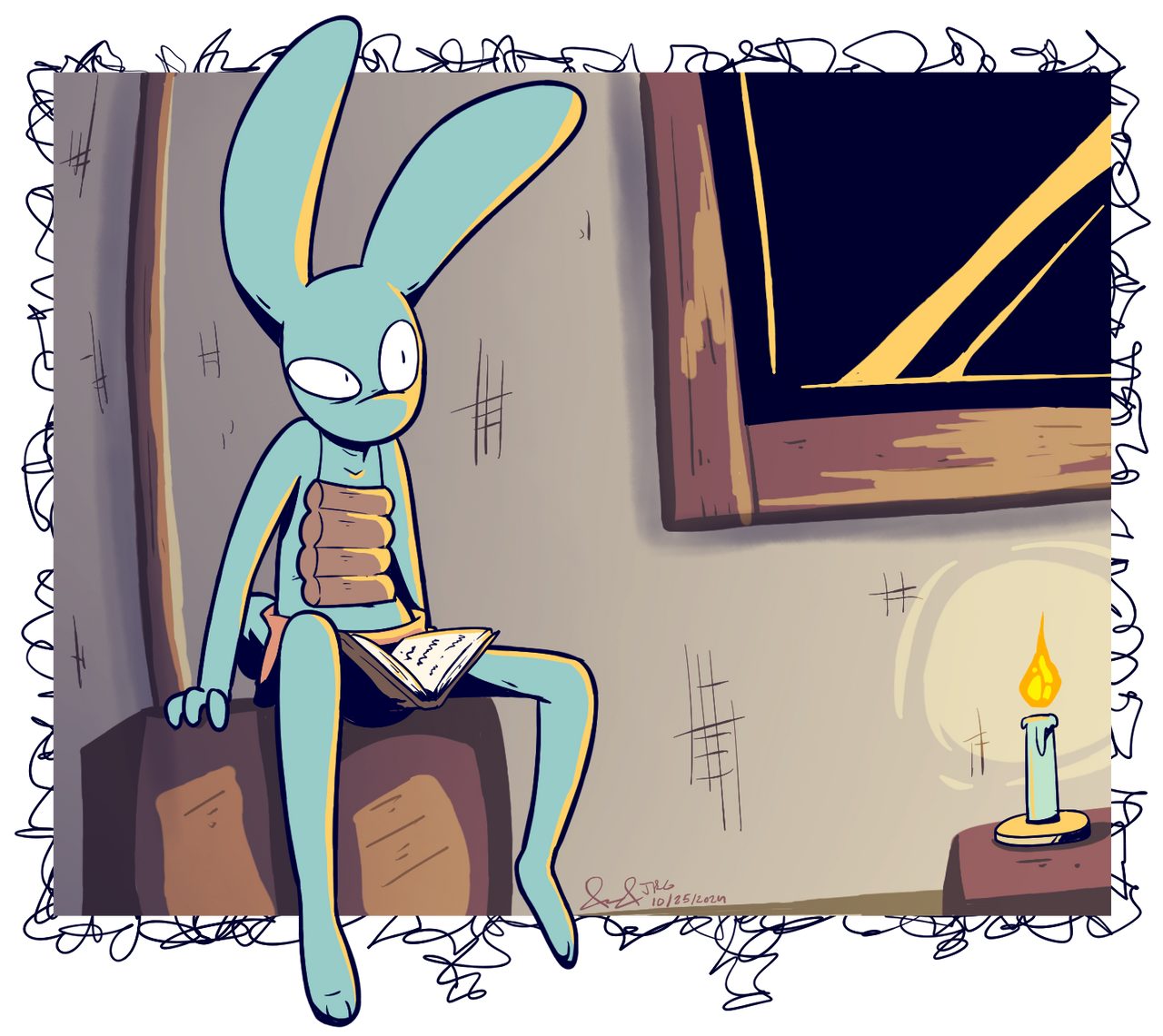 Candlelight Reading
