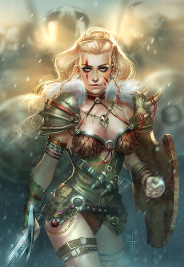Viking Shieldmaidens: Fantasy vs Historical by Gambargin on DeviantArt