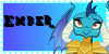 MLP Ember Stamp by midnightlunarose