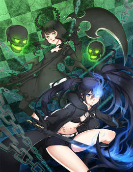 Black Rock Shooter vs. Dead Master