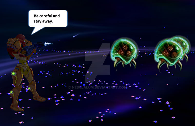Metroid Samus Attacking Metroids attack. by NebulaLum on DeviantArt