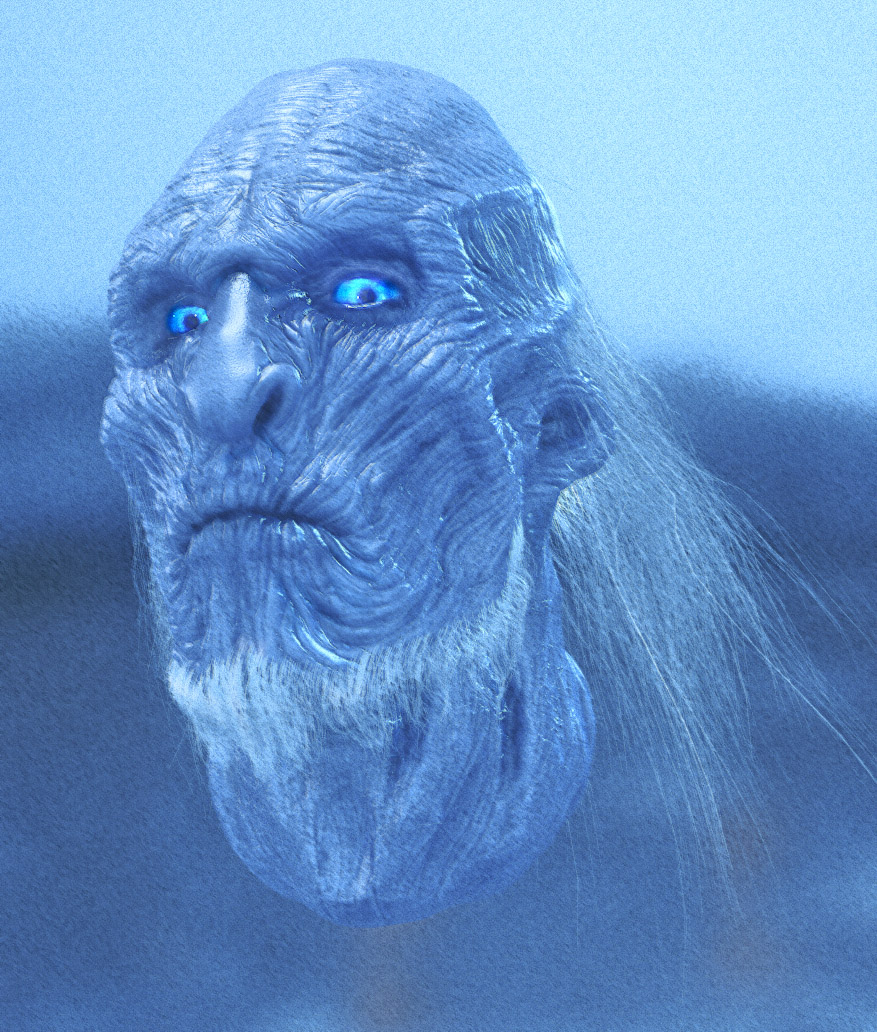 white walker Marmoset toolbag 2 render test