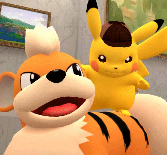 Detective Pikachu riding Growlithe by ZephyDX on DeviantArt