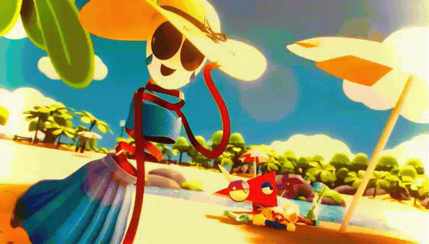 Gangle and Zooble on the beach by ChelarianDX on DeviantArt