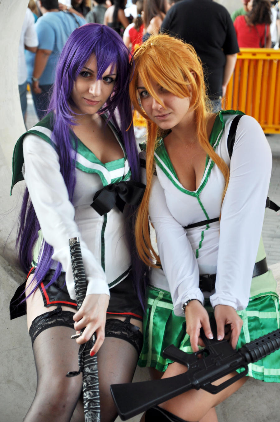 Rei and Saeko - HOTD