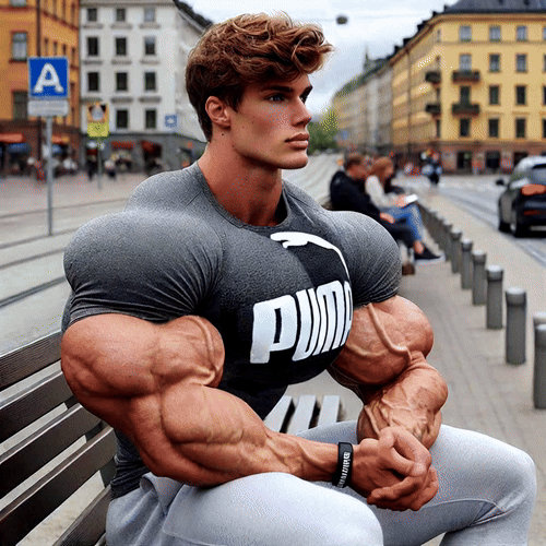 Luke Waits For A Ride by Musclesponsor01 on DeviantArt