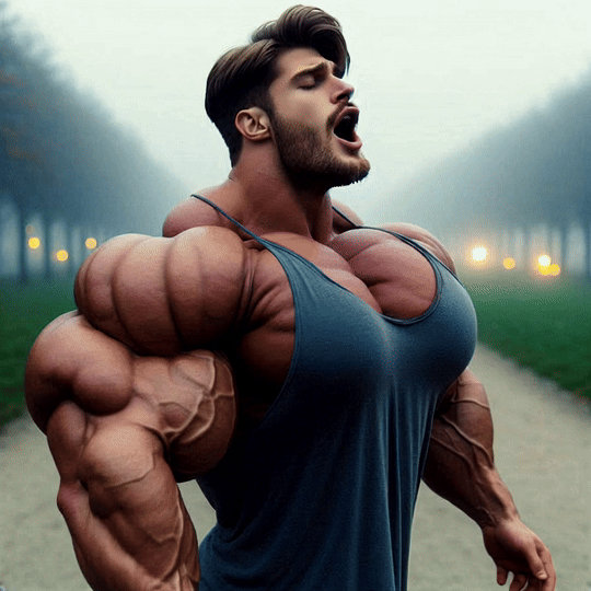 Mega Muscles Create 'n The Ecstasy of Mega-Muscle Growth by Musclesponsor01 on DeviantArt