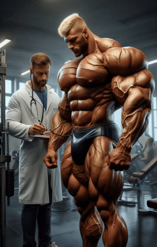 Deviantart Bodybuilder Therapy Pleased With His Patient's Progress by Musclesponsor01 on DeviantArt