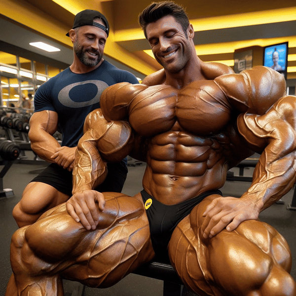 Bodybuilder Fan He Loves The Attention by Musclesponsor01 on DeviantArt