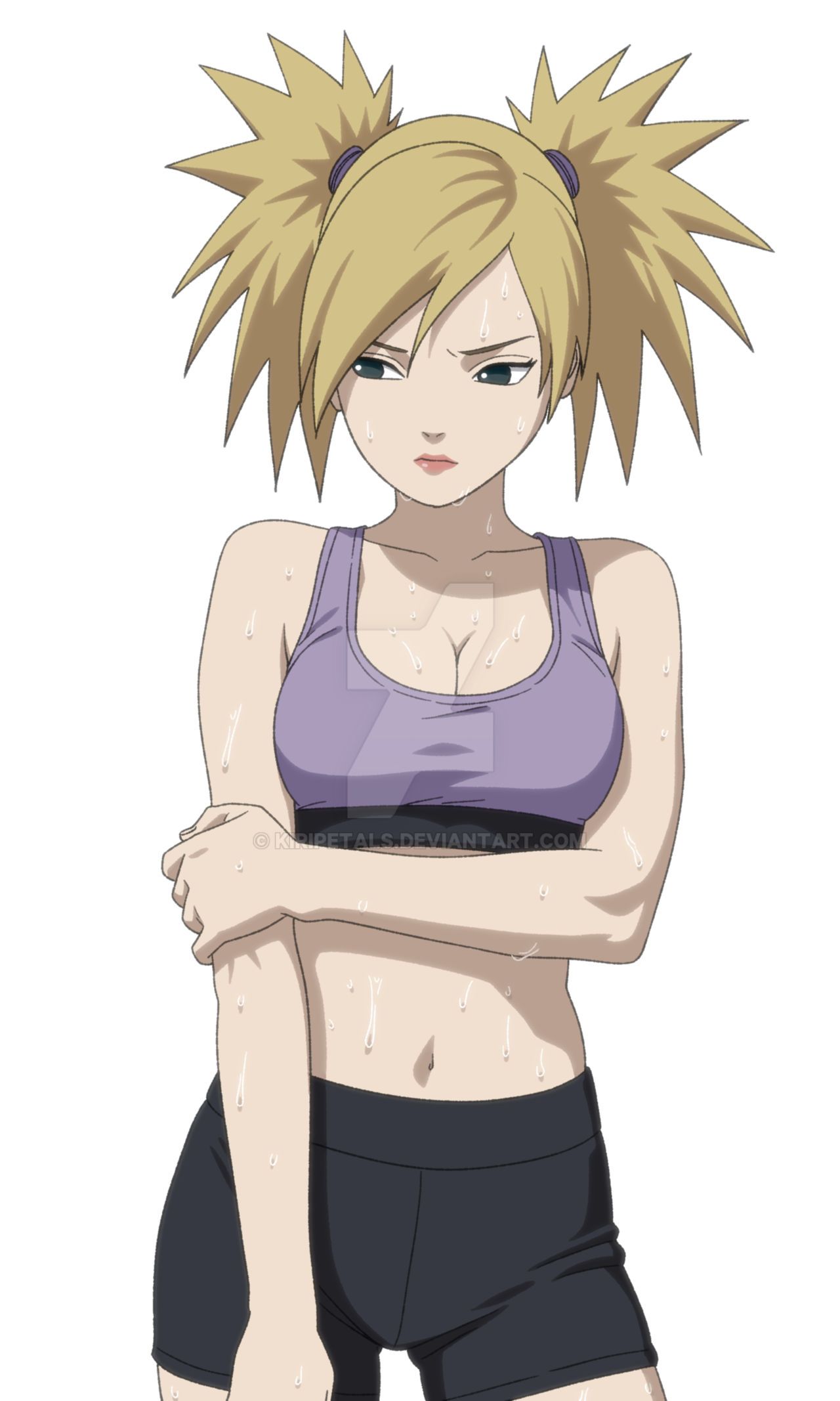 Muscle Temari temari (post workout) by kiripetals on DeviantArt