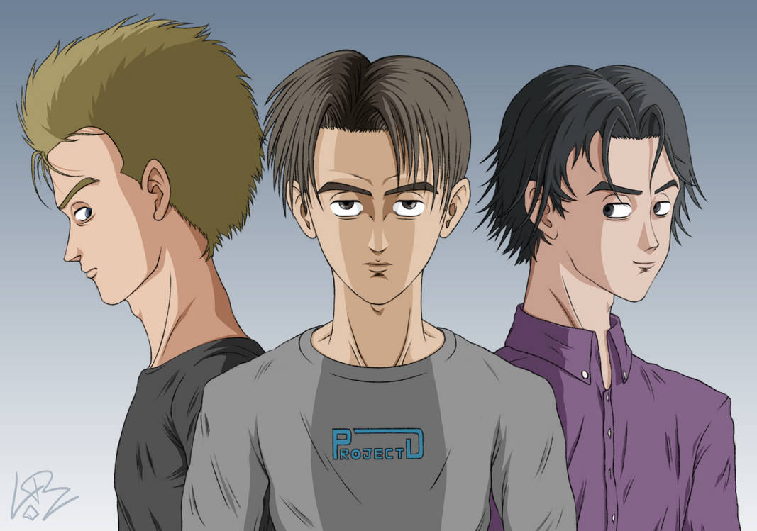 Initial D | Project D by LrzDtb on DeviantArt