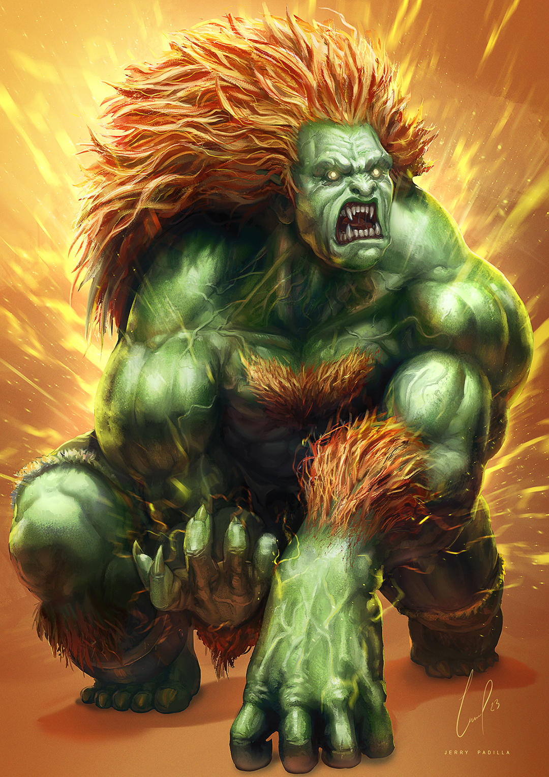 Blanka (Street Fighter)  Street fighter characters, Street fighter, Street  fighter art