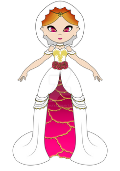 Rose Gold Wedding Dress [Open Adopt]