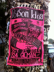 Poison Idea at 924 Gilman 2011