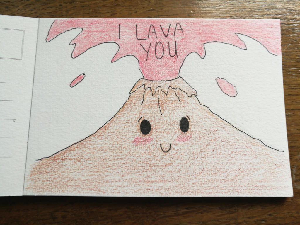 volcano card by Lollybob on DeviantArt