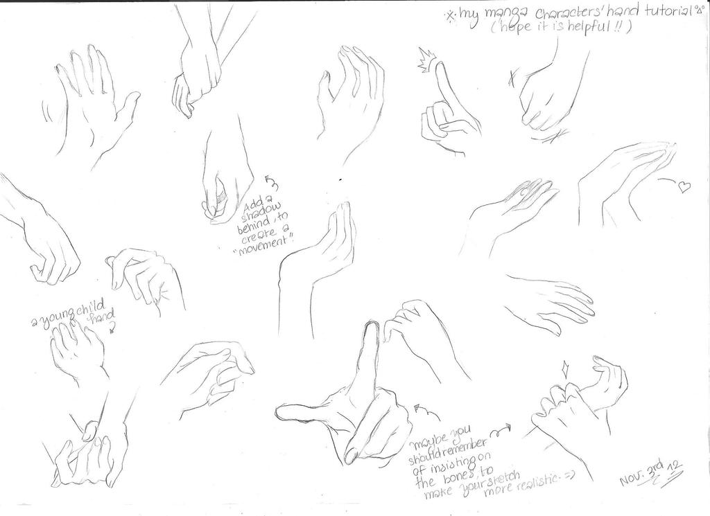 How To Draw Anime and Manga Hands
