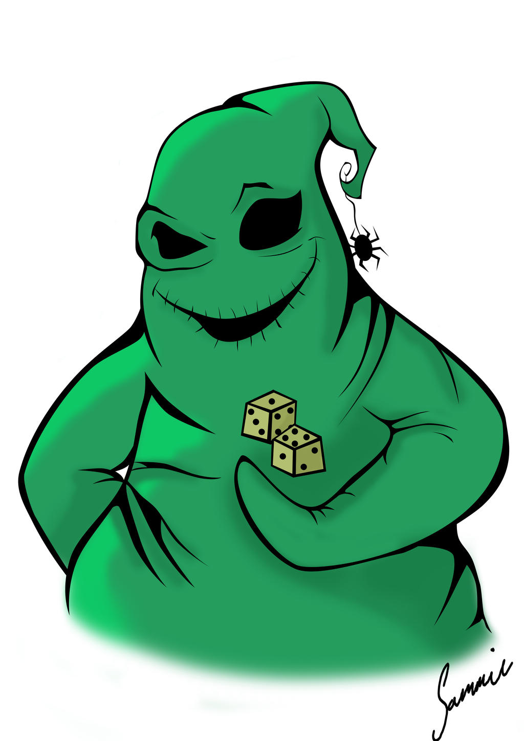 Oogie Boogie by sammieSkeleton on DeviantArt