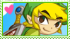 stamp :: toon link by kinies