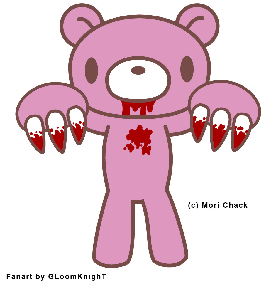 Gloomy Bear Vector