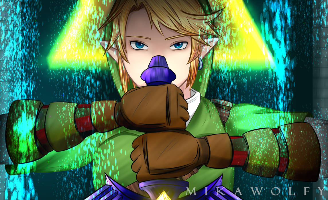 Link Zelda Ocarina of Time by MatReeves on DeviantArt