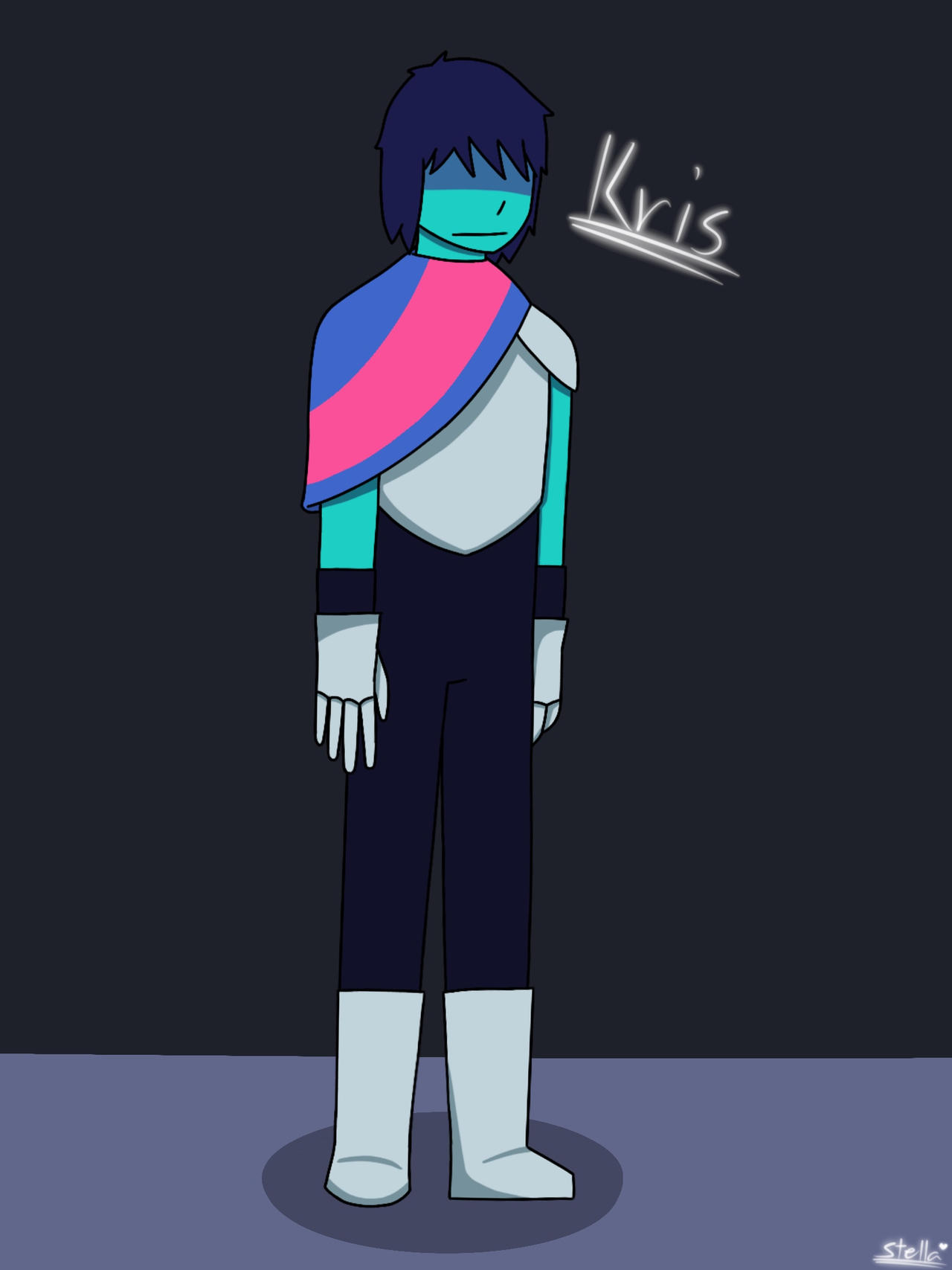 Kris deltarune Dark World Ver By Stella20057 On DeviantArt kris-deltarune-dark-world-ver-by-stella20057-on-deviantart