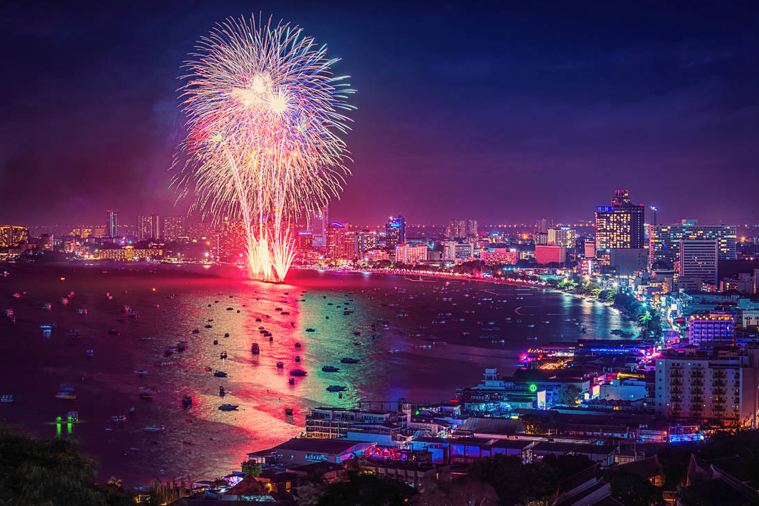 Pattaya international firework by Tairenar Pattaya international firework by Tairenar