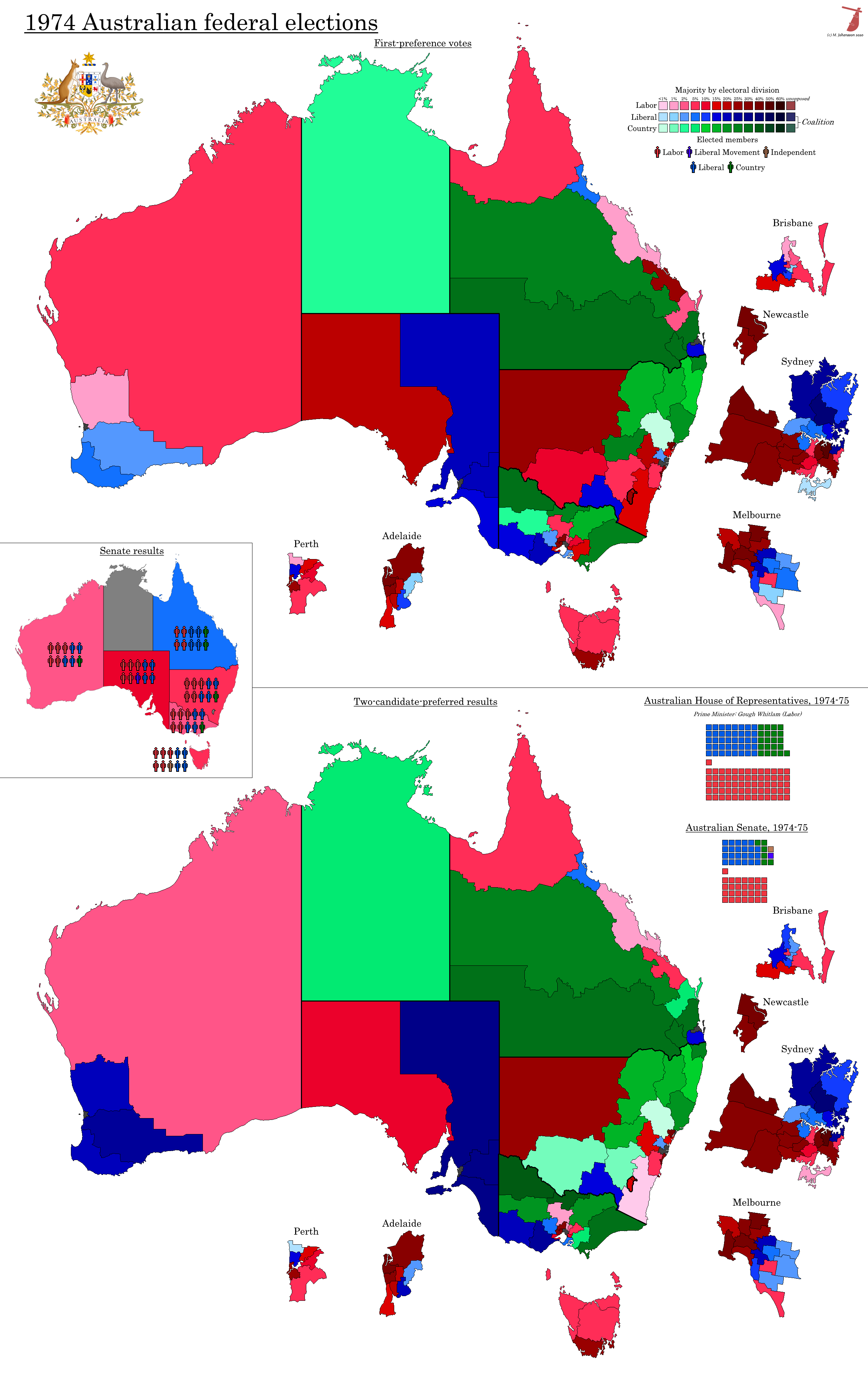 Australian General Election, 1974 by on DeviantArt